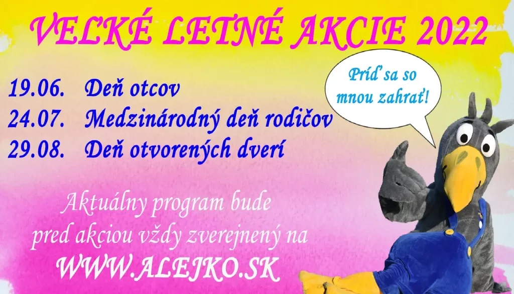 veľké letné akcie - štvorec