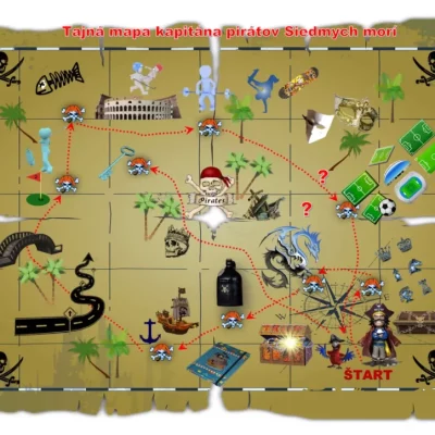Hra pre deti – Obávaní piráti Siedmych morí