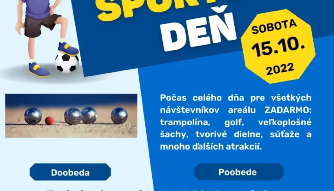 Plagat Sportovy Den