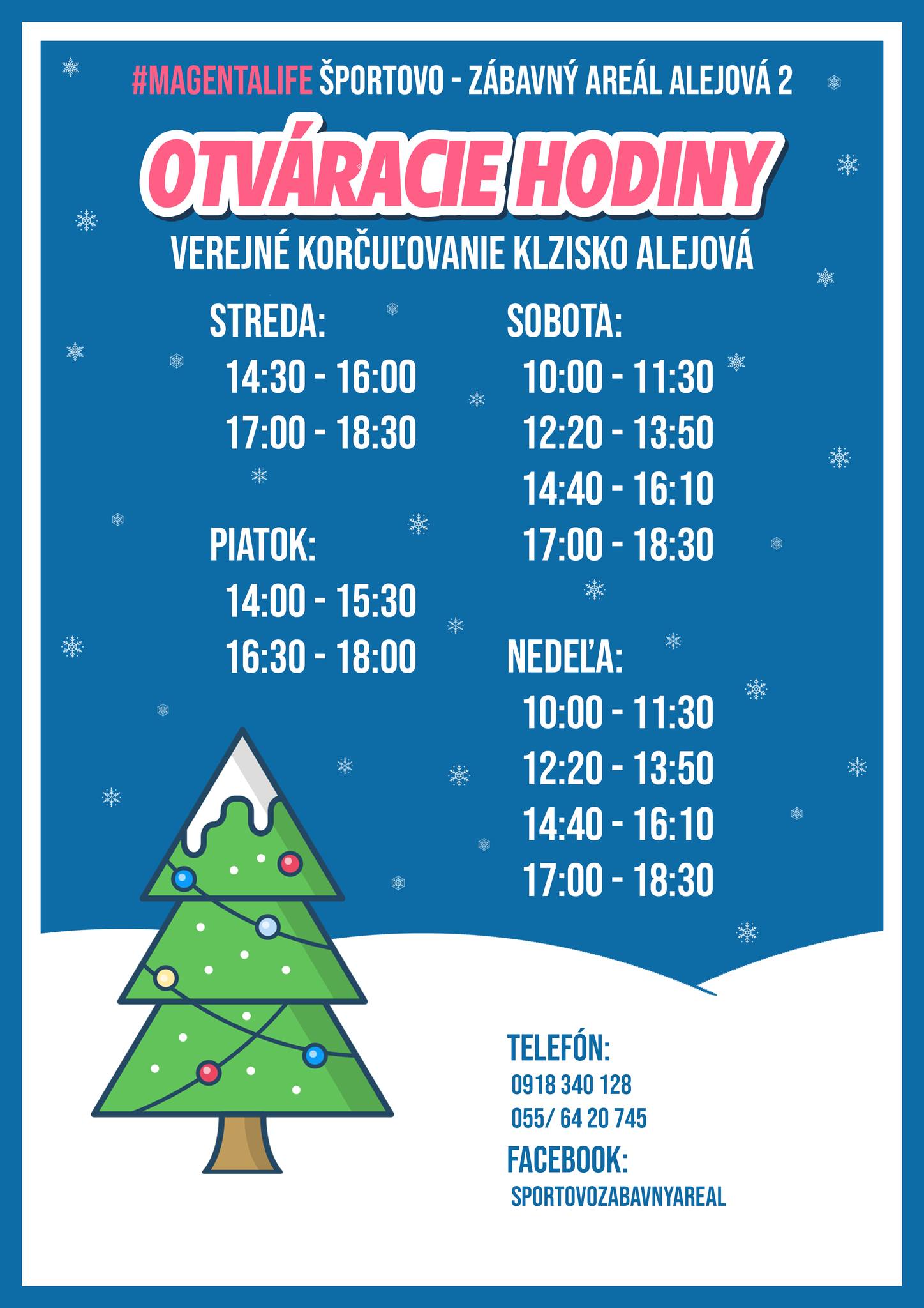 otvaracie hodiny od 9.1.2023