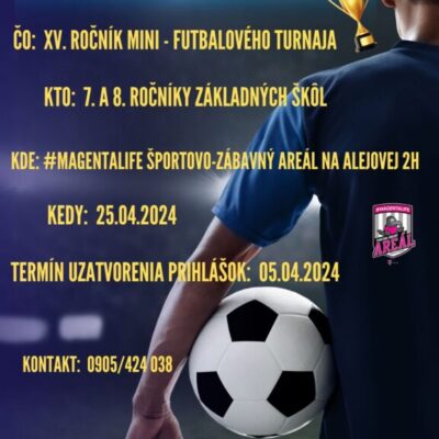 XV. ročník mini futbalového turnaja