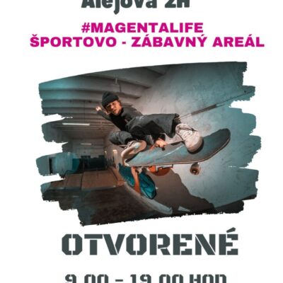 Skate park otvorený