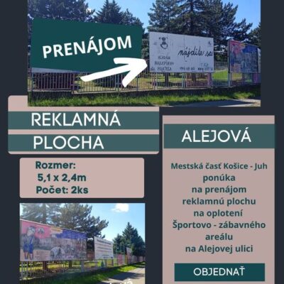 Ponúkame na prenájom
