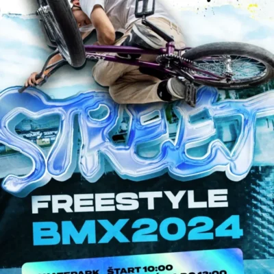 Pozývame na Slovenský pohár Freestyle BMX 31.8.2024